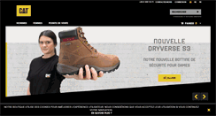 Desktop Screenshot of catfootwear.be