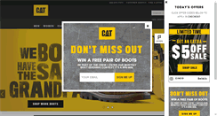 Desktop Screenshot of catfootwear.com